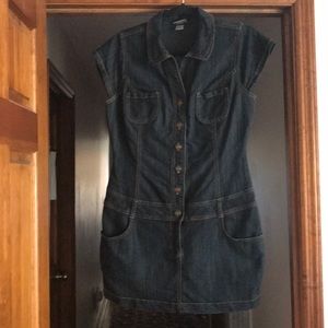 Mossimo Denim Mini dress Sz L